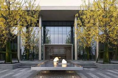 騰升案例鑒賞 | 精工筑境，詩意棲居 永威上和郡售樓部室內外精裝工程實景解析